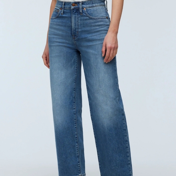 NWT Madewell Wideleg Perfect Vintage in Morea Wash - Picture 5 of 11